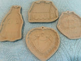 Brown Bag Vintage Christmas cookie molds with decorating books - thumbnail 3 of 8