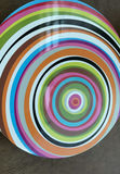 Round multicolor concentric-ring Lazy Susan - thumbnail 2 of 4