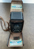 Vintage Rolleicord twin-lens reflex camera with leather case - thumbnail 1 of 6