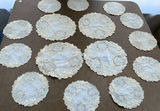 Vintage lace doilies, tablecloths, and embroidered linens - thumbnail 2 of 9
