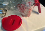 Assorted Mason Jars, Lids, Rings, and Measuring Pitcher - thumbnail 3 of 4