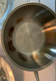 Stainless steel cookware set with frying pan, glass lid, and steak plates - thumbnail 3 of 6