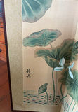 Antique Asian Hand Painted Screen - thumbnail 2 of 7