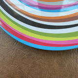 Round multicolor concentric-ring Lazy Susan - thumbnail 4 of 4
