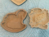 Brown Bag Vintage Christmas cookie molds with decorating books - thumbnail 4 of 8
