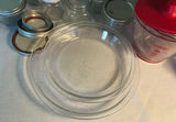 Assorted Mason Jars, Lids, Rings, and Measuring Pitcher - thumbnail 2 of 4