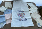 Vintage lace doilies, tablecloths, and embroidered linens - thumbnail 5 of 9