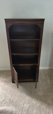 Wooden Bookshelf Cabinet - Image 1 of 2