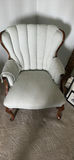 Upholstered Wingback Accent Chair - thumbnail 1 of 2