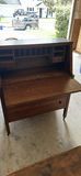 Wood Secretary Desk - thumbnail 2 of 2
