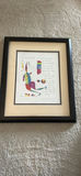 Framed Abstract Artwork Print - thumbnail 1 of 2