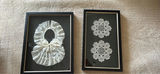 Framed Lace Wall Art Set - thumbnail 1 of 3