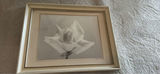 Framed Black and White Rose Print - thumbnail 1 of 3