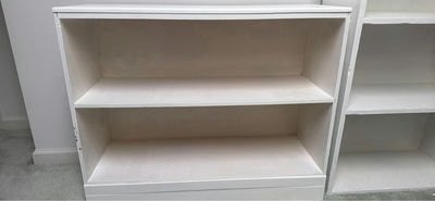 White Wooden Bookshelf - Image 1 of 2