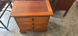 Wooden Three-Drawer End Table - thumbnail 1 of 1
