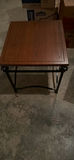 Wood and Metal End Table - thumbnail 2 of 3
