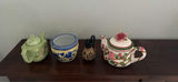 Decorative Ceramic Teapots, Bowl, and Pitcher - thumbnail 2 of 2