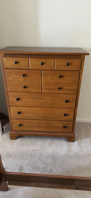 Wooden Chest of Drawers - Image 1 of 3