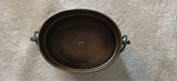 Copper-Colored Metal Pot with Lid - thumbnail 2 of 2