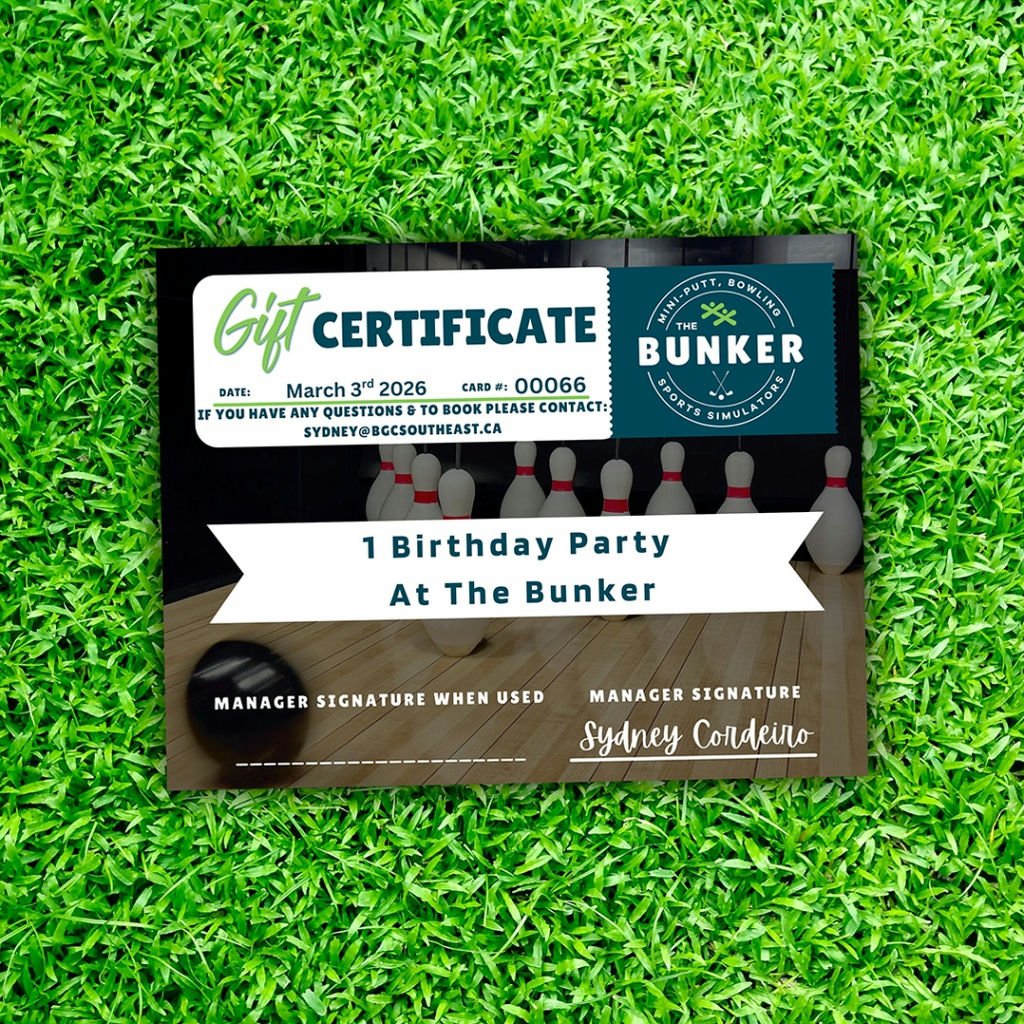The Bunker Birthday Party Voucher ($300 Value) - image 1 of 1