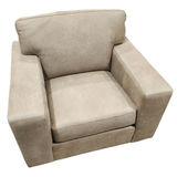 Italian Leather Club Chair ($2,695 Value) - thumbnail 2 of 4