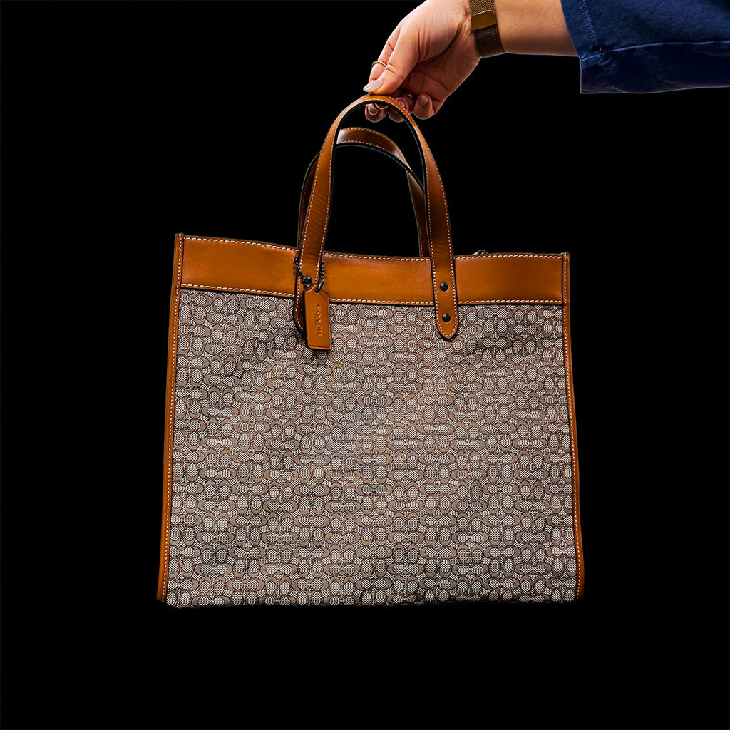 Coach Signature Monogram Canvas Tote Bag ($500 Value) - image 2 of 3