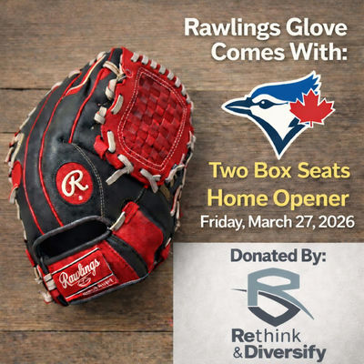 Rawlings Baseball Glove, comes with Two Jays Opener Box Seat Tickets (Value: $1250) - Image 1 of 1