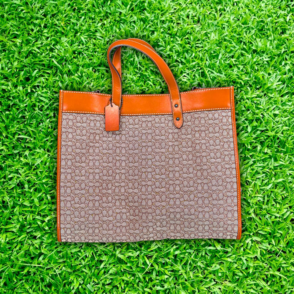 Coach Signature Monogram Canvas Tote Bag ($500 Value) - image 3 of 3