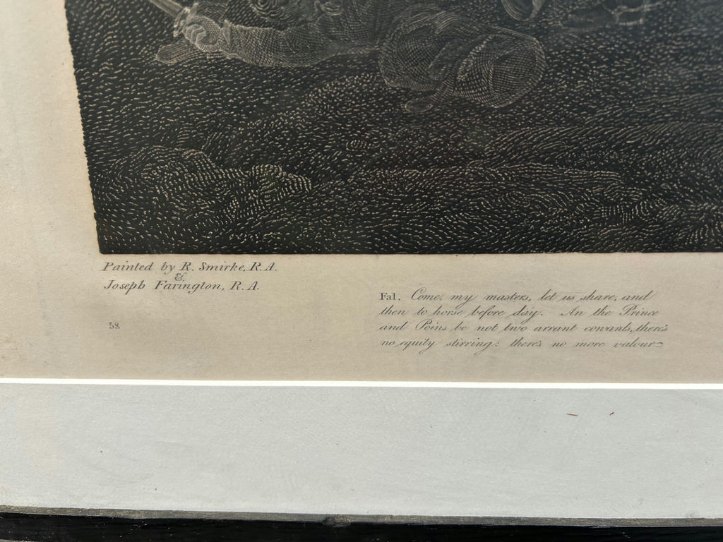 Vintage Shakespeares's King Henry the Forth Act II, Scene Engraving - image 8 of 9