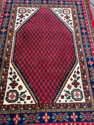 Vintage Oriental Hand-Woven Rug - Image 1 of 7