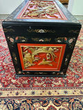 Asian Gilt Lacquered Hand Painted Chest  - thumbnail 7 of 11