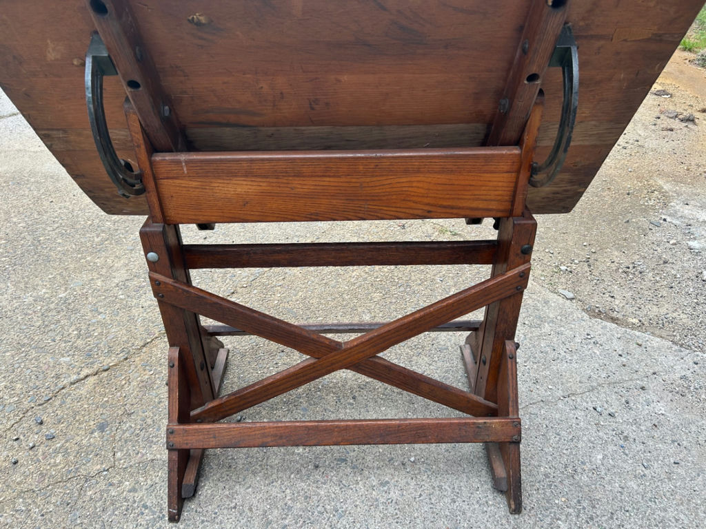 Antique F. Weber Drafting Table  - image 4 of 7