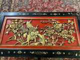 Asian Gilt Lacquered Hand Painted Chest - thumbnail 9 of 11