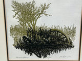 Frank C. Eckmair Abstract Woodcut Signed and Numbered - thumbnail 4 of 4