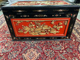 Asian Gilt Lacquered Hand Painted Chest  - thumbnail 5 of 11