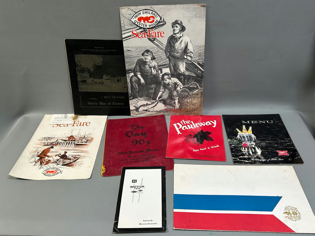 Vtg Restaurant Menus, 1950s Road & Track Magazines  - image 3 of 14