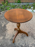  Hitchcock Stenciled Pedestal Side Table  - thumbnail 6 of 7