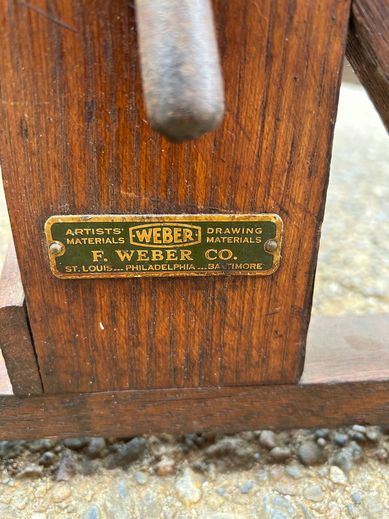 Antique F. Weber Drafting Table - image 2 of 7