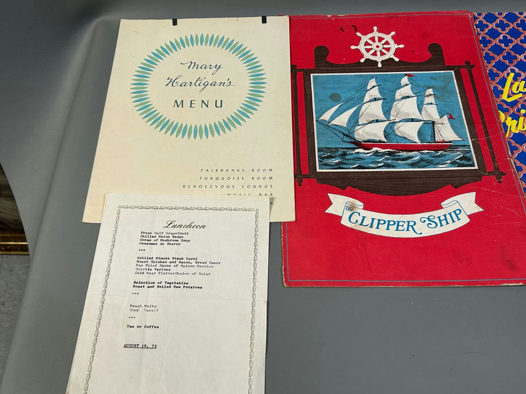Vtg Restaurant Menus, 1950s Road & Track Magazines - image 10 of 14