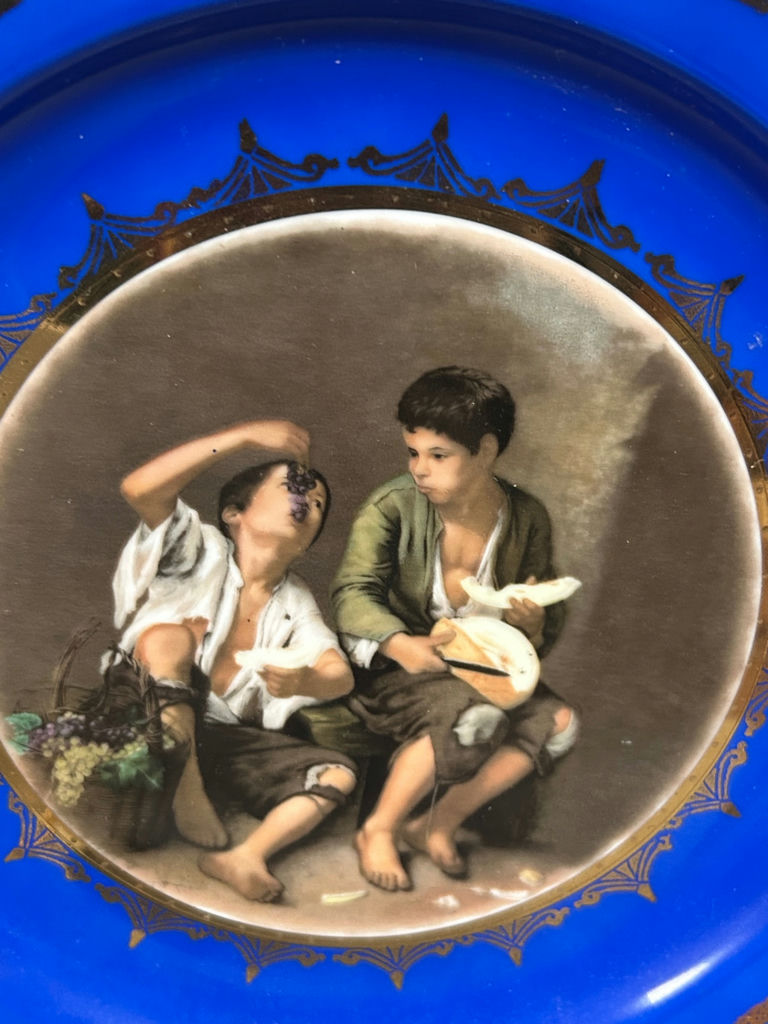 Vintage European Cabinet Plates  - image 2 of 10