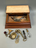 Vintage Writing Box with Misc Hardware - thumbnail 1 of 10