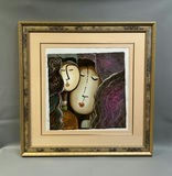 Signed Lee Loong Looi Modern Abstract Serigraph - Image 1 of 6