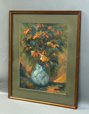 Still Life Oil on Paper - Image 1 of 5
