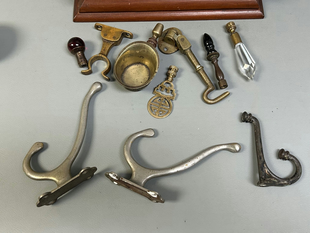 Vintage Writing Box with Misc Hardware  - image 3 of 10