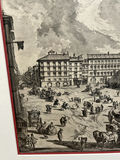 View of Piazza di Spagna Engraving Italy Vintage - thumbnail 8 of 9