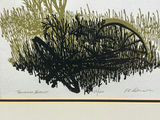 Frank C. Eckmair Abstract Woodcut Signed and Numbered  - thumbnail 3 of 4