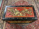 Asian Gilt Lacquered Hand Painted Chest  - thumbnail 8 of 11