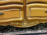 Vintage Chardonnay Dresser with Mirror  - thumbnail 5 of 12