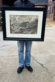 View of Piazza di Spagna Engraving Italy Vintage - thumbnail 2 of 9