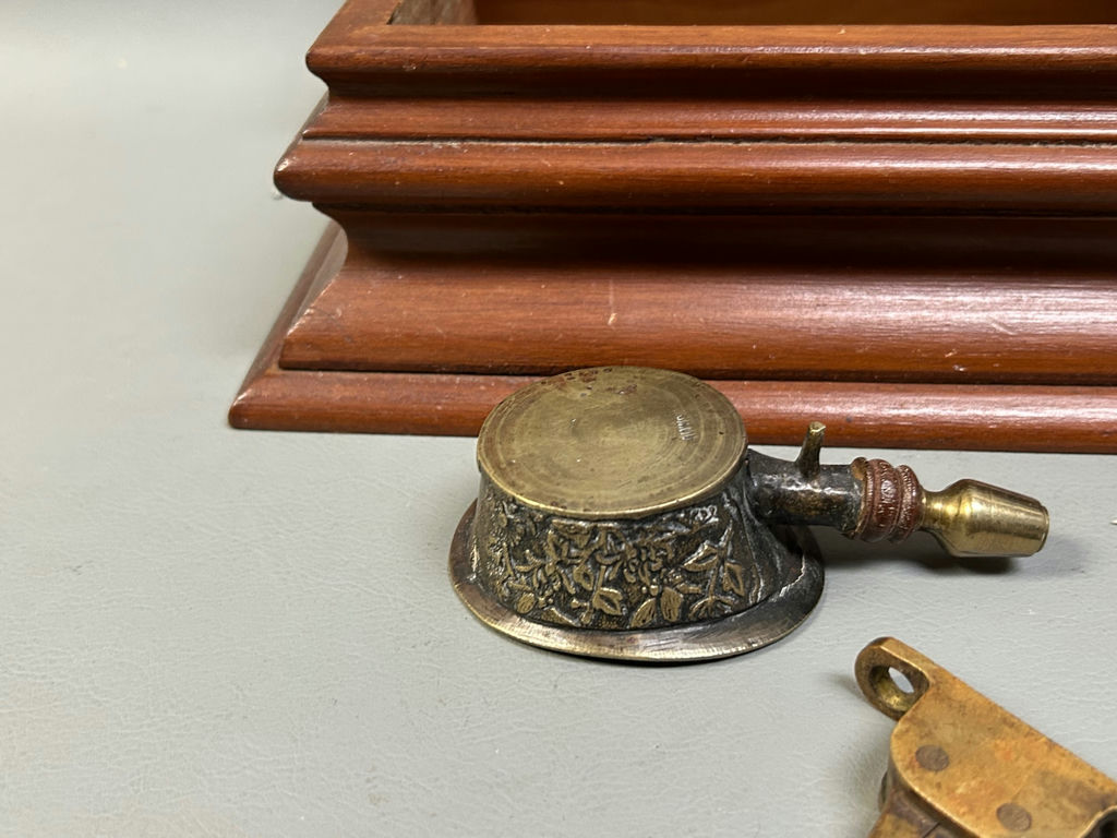 Vintage Writing Box with Misc Hardware  - image 10 of 10